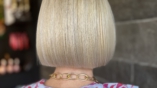 Blond Balayage Bob
