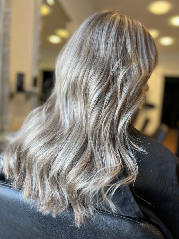 Blond Ash Balayage