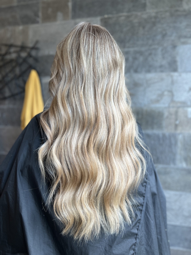 Balayage Blond ash